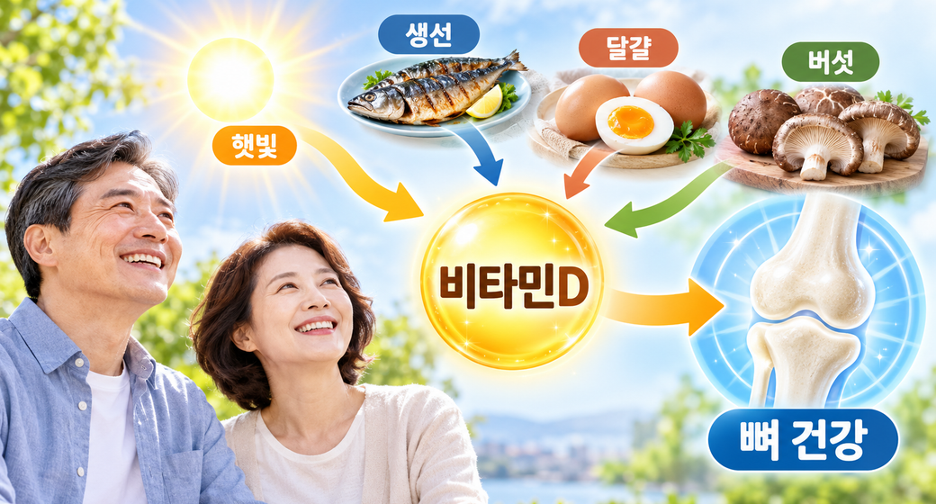 비타민D는 우리 몸에서 무슨 역할을 할까? 음식과 생활습관 정리