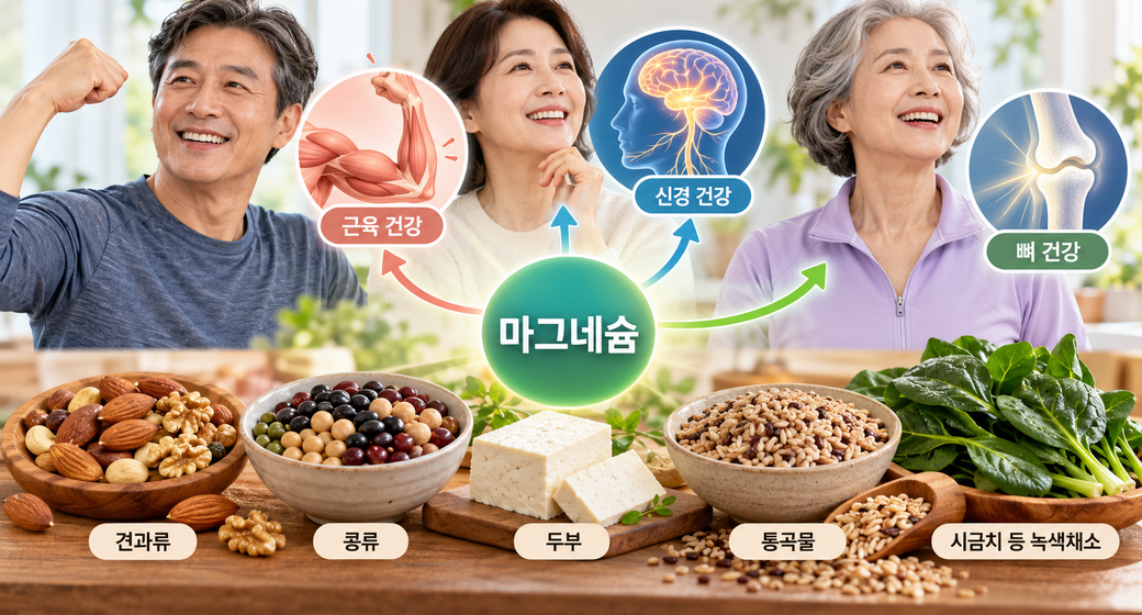 그네슘은 어떤 영양소일까? 음식과 섭취 시 알아둘 점