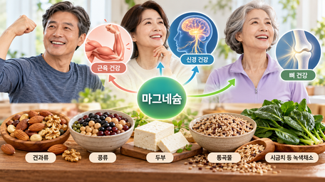 마그네슘은 어떤 영양소일까? 음식과 섭취 시 알아둘 점
